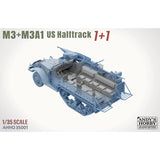 M3 and M3A1 US Halftrack 1+1 Combo Kit 1/35