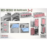 M3 and M3A1 US Halftrack 1+1 Combo Kit 1/35