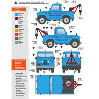 LAND ROVER 88 SERIES IIA CRANE-TOW TRUCK 1/35