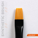 AK SYNTHETIC BRUSH – FLAT 4
