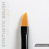 AK SYNTHETIC BRUSH – DAGGER L