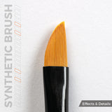 AK SYNTHETIC BRUSH – DAGGER XL