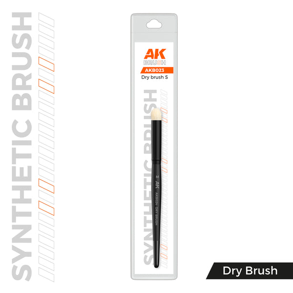 AK SYNTHETIC DRY BRUSH – S