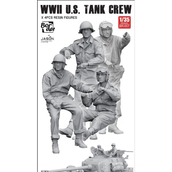 WW II U.S. Tank Crew 1/35