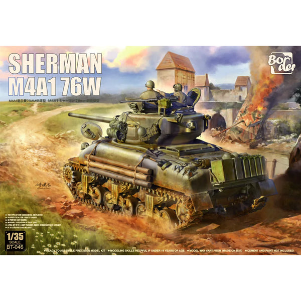 Sherman M4A1 76W 1/35