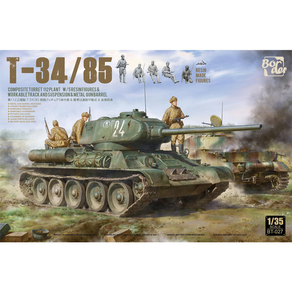 T-34/85, Composite Turret, 112 Plant 1/35