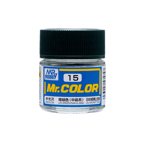 C-015 Mr. Color (10 ml) Semi-Gloss IJN Green (Nakajima)