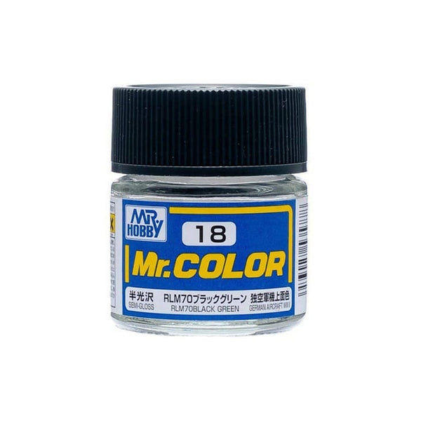 C-018 Mr. Color (10 ml) RLM70 Black Green
