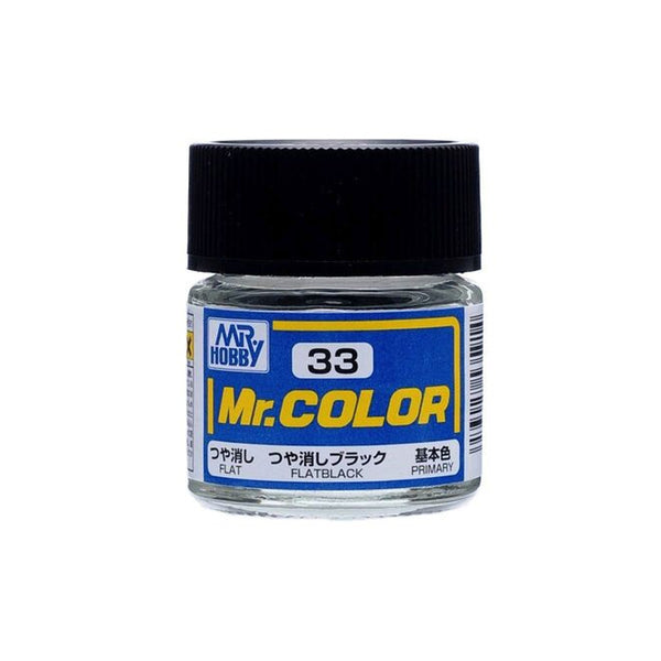 C-033 Mr. Color (10 ml) Flat Black