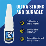 Superglue Cyano Colle21 10g