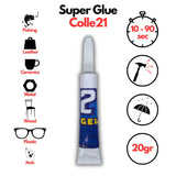 Super Glue Colle21 Gel - 20g