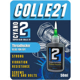 THREADLOCKER by Colle21 – Professional thread locker for secure fastenings – 50 ml