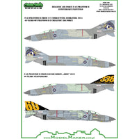 D72058 Hellenic Air Force F-4E Phantom II Anniversary paintings 1/72