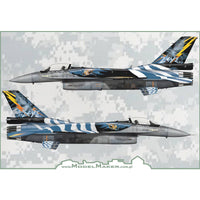 D32120 GREEK F-16C block 52 ZEUS DEMO TEAM 2015 decal 1/32