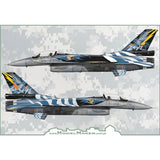 D32120 GREEK F-16C block 52 ZEUS DEMO TEAM 2015 decal 1/32