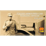 Italian Armoured Car Standing Officer 1/35