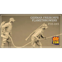 German Freikorps flamethrower squad 1/35