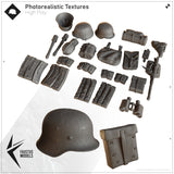 German Infantry Accessories Set 1/35
