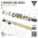 Panther Ausf.G Tool Racks Factory New 1/35