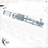 Panther Ausf.G Tool Racks Factory New 1/35