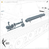 Panther Ausf.G Tool Racks Factory New 1/35
