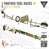 Panther Ausf.G Tool Racks Battle Worn 1/35
