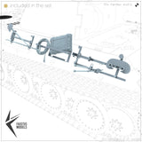 Panther Ausf.G Tool Racks Battle Worn 1/35