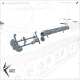 Panther Ausf.G Tool Racks Battle Worn 1/35