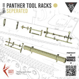 Panther Ausf.G Tool Racks Seperated 1/35