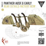 Panther Ausf.G Rear Details - Initial Version 1/35