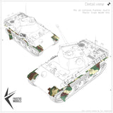 Panther Ausf.G Mud Guard & Aprons Battle Damaged 1/35