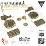 Panther A Engine Details Type B 1/35