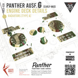 Panther G Early-Mid Engine Details Type A 1/35