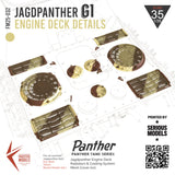 Jagdpanther G1 Engine Details 1/35