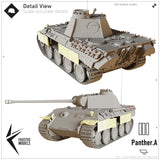 Panther Ausf.A Aprons Battle Damaged 1/35