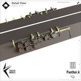 Panther Ausf.A Hull Track Racks Main 1/35