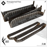 T-34 Waffle Pattern Common Type Lazy Tracks 1/35