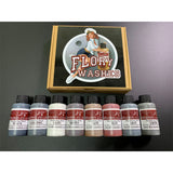 Flory Models set of 9 washes FMW100