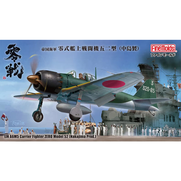 IJN A6M5 Carrier Fighter Zero Model 52 (Nakajima Prod.) 1/48