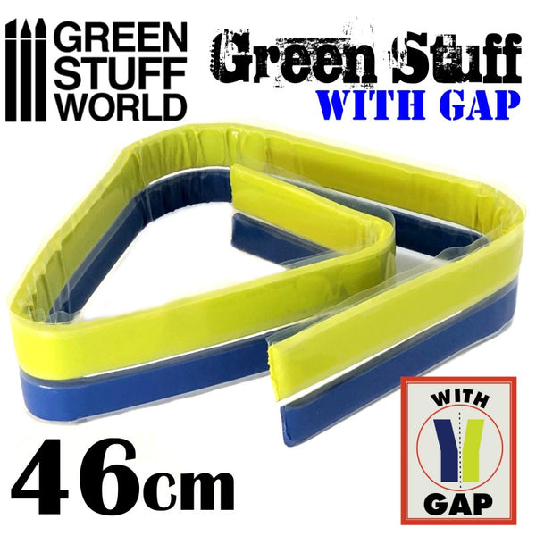 Green Stuff Tape 18 Inches With Gap (46cm)