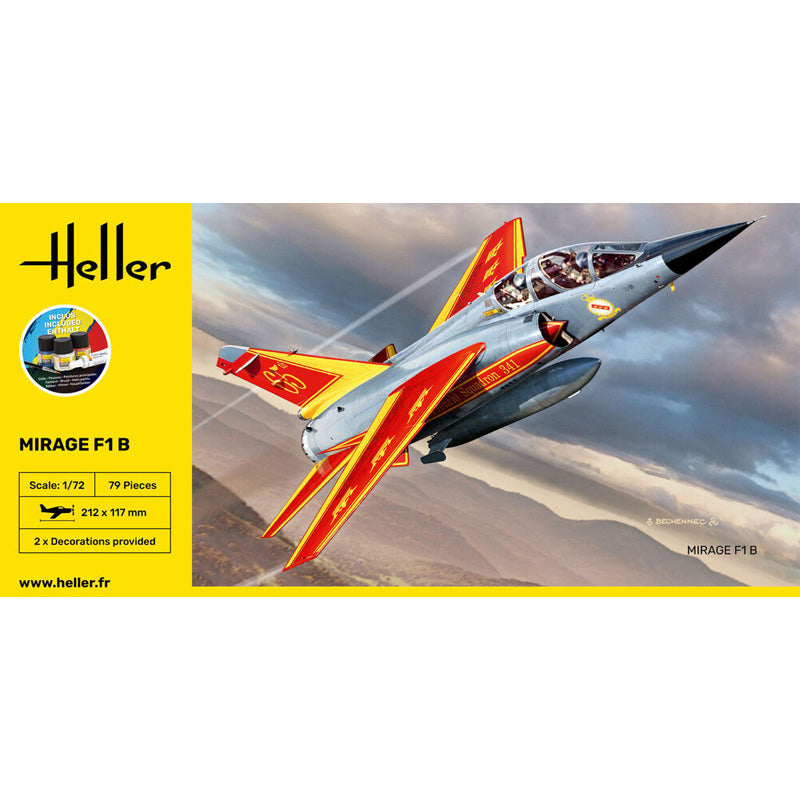 Mirage F1 B 1/72 – Serious Models