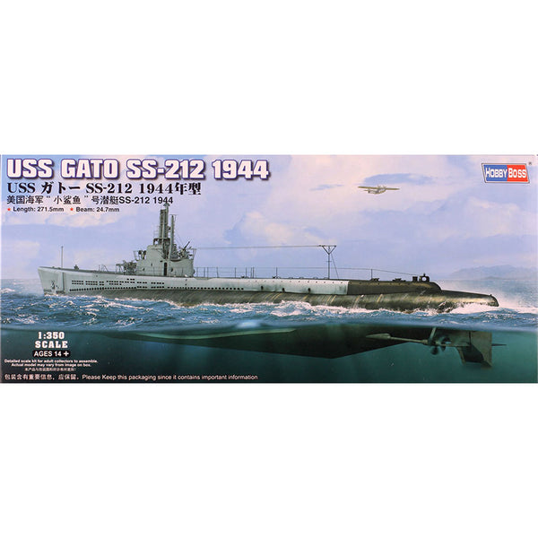 USS Gato SS-212 1944 1/350