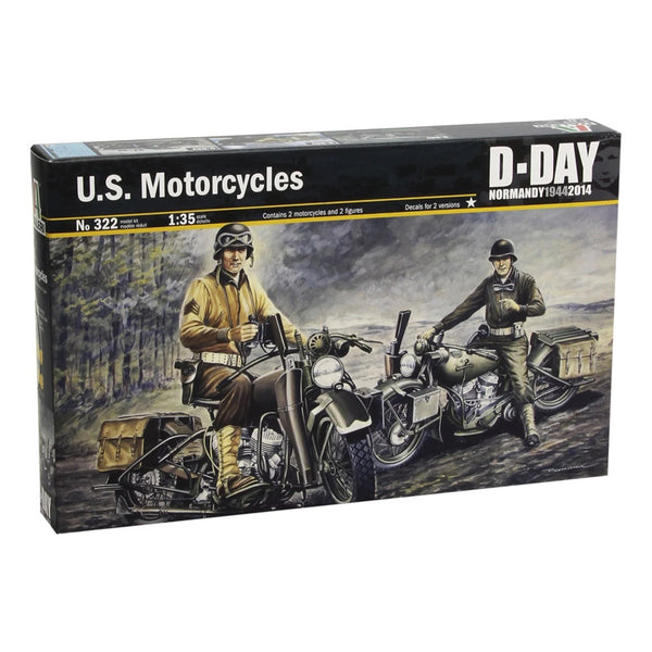US MOTORCYCLES WWII 1/35