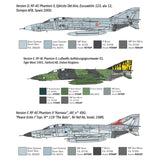 RF-4C/E Phantom II 1/72