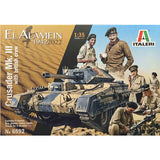 Crusader III w/ British Crew El Alamein 1942-2022 1/35