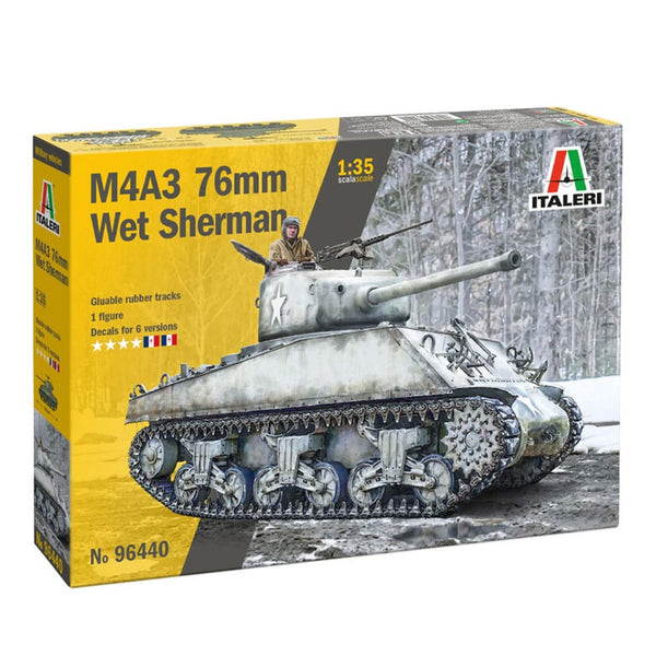 Sherman M4A3 76MM Wet - 1 Figure 1/35