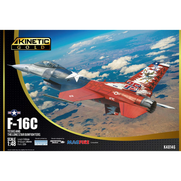 F-16C Texas ANG The Lone Star Gunfighters 1/48
