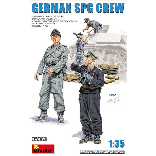 German SPG Crew 1/35