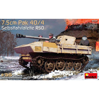 7.5cm PaK 40/4 auf gep. Selbstfahrlafette RSO 1/35