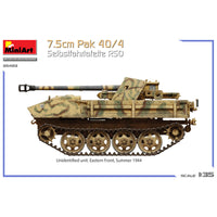 7.5cm PaK 40/4 auf gep. Selbstfahrlafette RSO 1/35